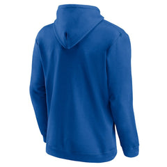 NHL Royal Edmonton Oilers Fanatics 2025 Stanley Cup Playoffs Breakout Fleece Pullover Hoodie