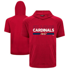 MLB St. Louis Cardinals Levelwear City Connect Phase No Hitter Short Sleeve Pullover Hoodie