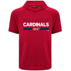 MLB St. Louis Cardinals Levelwear City Connect Phase No Hitter Short Sleeve Pullover Hoodie