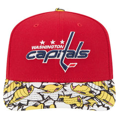 NHL Red Washington Capitals New Era Mascot Visor 9SEVENTY Adjustable Hat