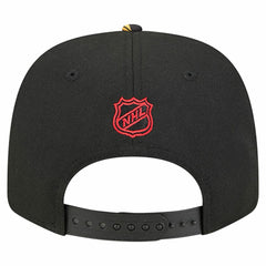 NHL Black Chicago Blackhawks New Era Mascot Visor 9SEVENTY Adjustable Hat