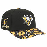 NHL Black Pittsburgh Penguins New Era Mascot Visor 9SEVENTY Adjustable Hat