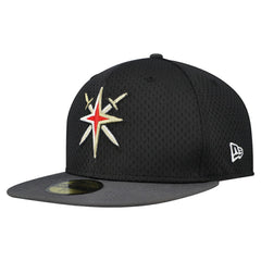 NHL Black/Gray Vegas Golden Knights New Era Mesh Crown Two-Tone 59FIFTY Fitted Hat