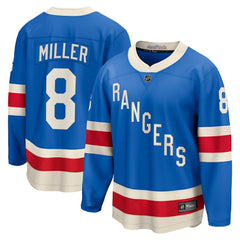 NHL Blue J.T. Miller New York Rangers Fanatics Centennial Breakaway Jersey