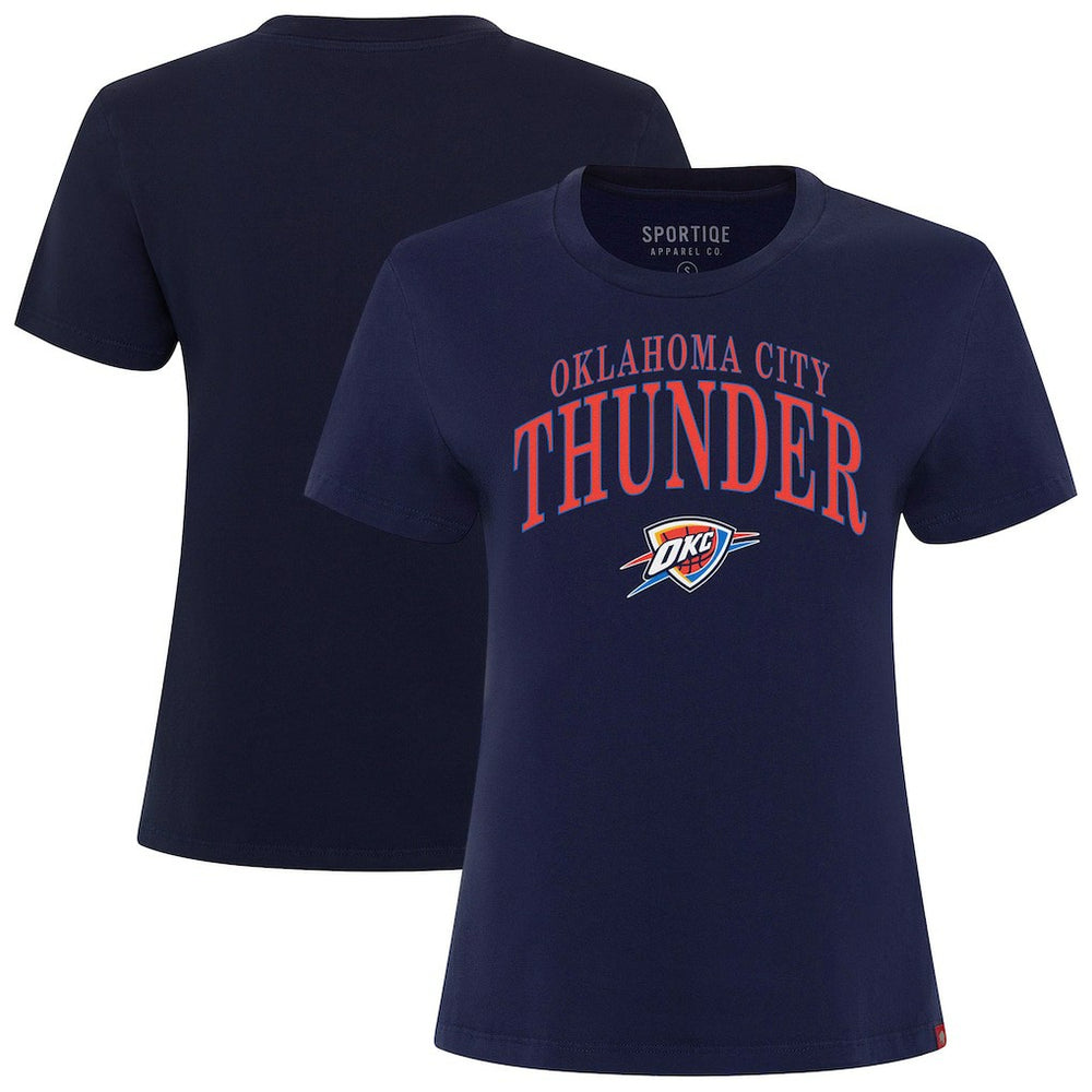 NBA Oklahoma City Thunder Sportiqe Women's Arcadia Boxy T-Shirt