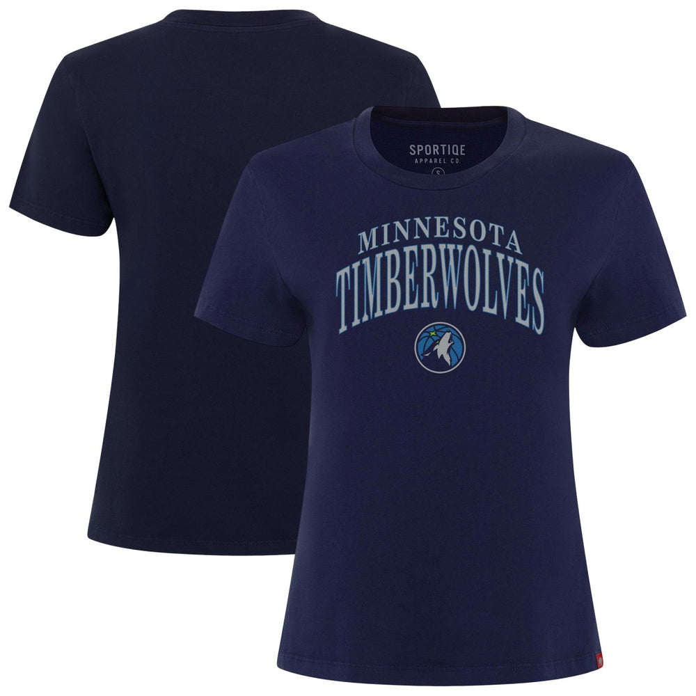 NBA Minnesota Timberwolves Sportiqe Women's Arcadia Boxy T-Shirt