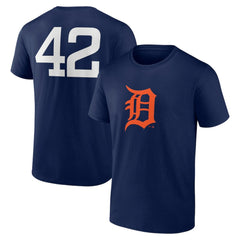 MLB Detroit Tigers Jackie Robinson Day Name & Number T-Shirt