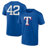 MLB Texas Rangers Jackie Robinson Day Name & Number T-Shirt