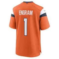Evan Engram Team Game Jersey - Denver Broncos