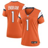 Evan Engram Women's Team Game Jersey - Denver Broncos