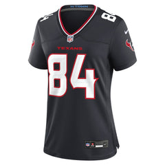 Justin Watson Women's Team Game Jersey - Houston Texans