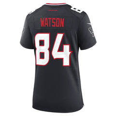 Justin Watson Women's Team Game Jersey - Houston Texans