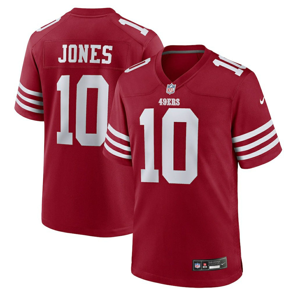 Mac Jones Team Game Jersey - San Francisco 49ers