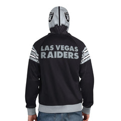 Pro Player Helmet Full-Zip Hooded Track Jacket - Las Vegas Raiders