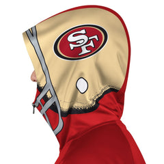 Pro Player Helmet Full-Zip Hooded Track Jacket - San Francisco 49ers