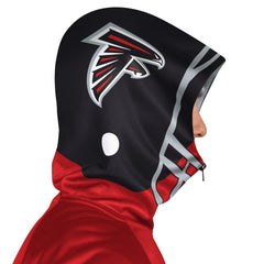 Pro Player Helmet Full-Zip Hooded Track Jacket - Atlanta Falcons