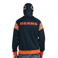 Pro Player Helmet Full-Zip Hooded Track Jacket - Chicago Bears
