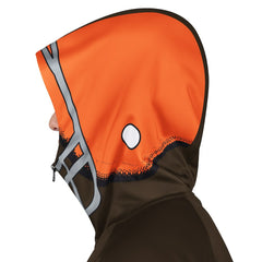 Pro Player Retro Helmet Full-Zip Hooded Track Jacket - Cleveland Browns