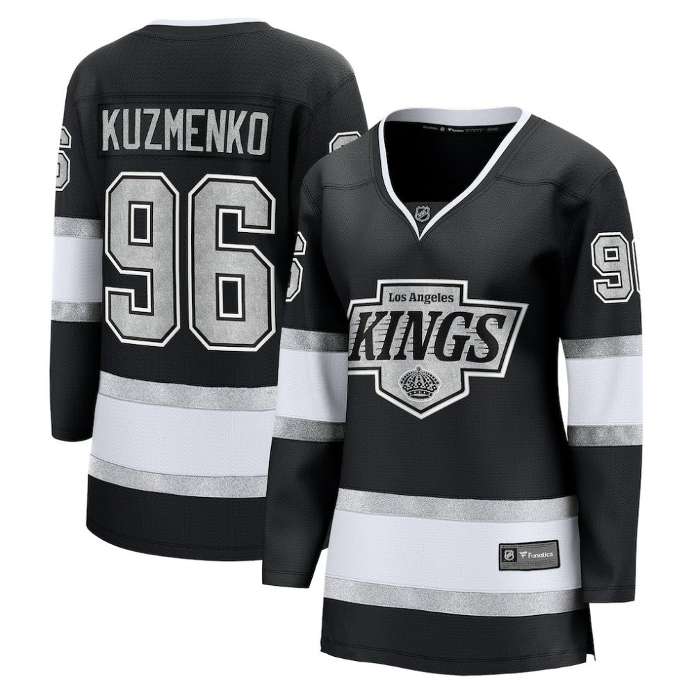 NHL Black Andrei Kuzmenko Los Angeles Kings Fanatics Women's Home Breakaway Player Jersey