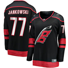 NHL Black Mark Jankowski Carolina Hurricanes Fanatics Women's Home Breakaway Player Jersey