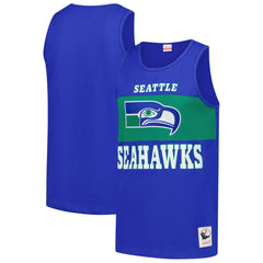Retro Colorblock Tank Top - Seattle Seahawks