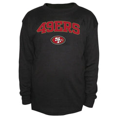 Big & Tall Thermal Long Sleeve Crew Neck T-Shirt - San Francisco 49ers