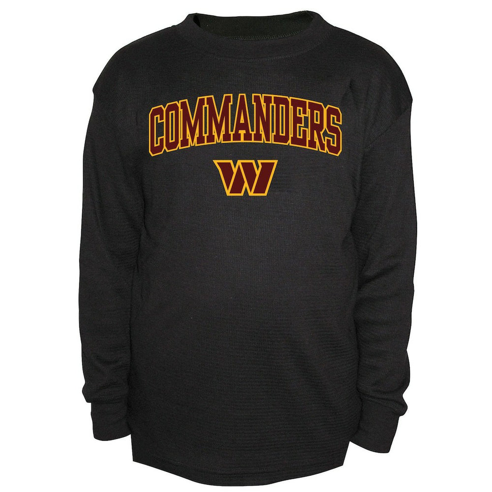 Big & Tall Thermal Long Sleeve Crew Neck T-Shirt - Washington Commanders
