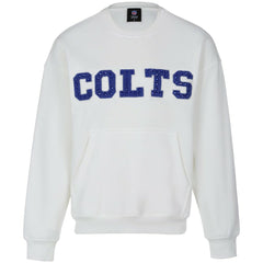 Cuce Women's Chenille Jeweled Sweatshirt - Indianapolis Colts