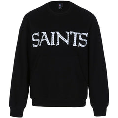 Cuce Women's Chenille Jeweled Sweatshirt - New Orleans Saints