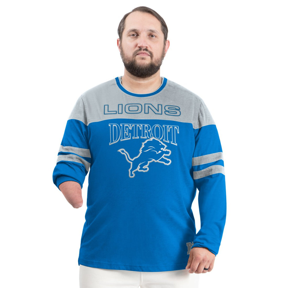 G-III Sports by Carl Banks Adaptive Outlast Long Sleeve T-Shirt - Detroit Lions