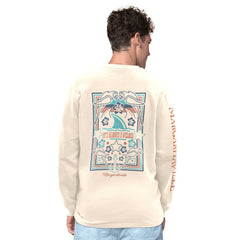 Margaritaville Five O'Clock Henley Long Sleeve T-Shirt - San Francisco 49ers