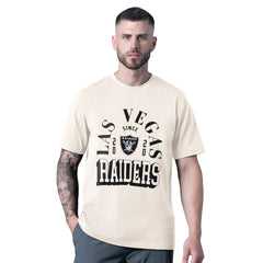 MSX by Michael Strahan Whiteout Vintage T-Shirt - Las Vegas Raiders
