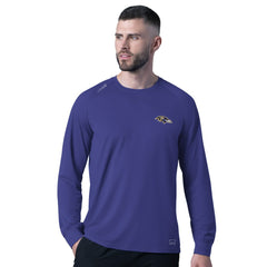 MSX by Michael Strahan Forward Long-Sleeve T-Shirt - Baltimore Ravens