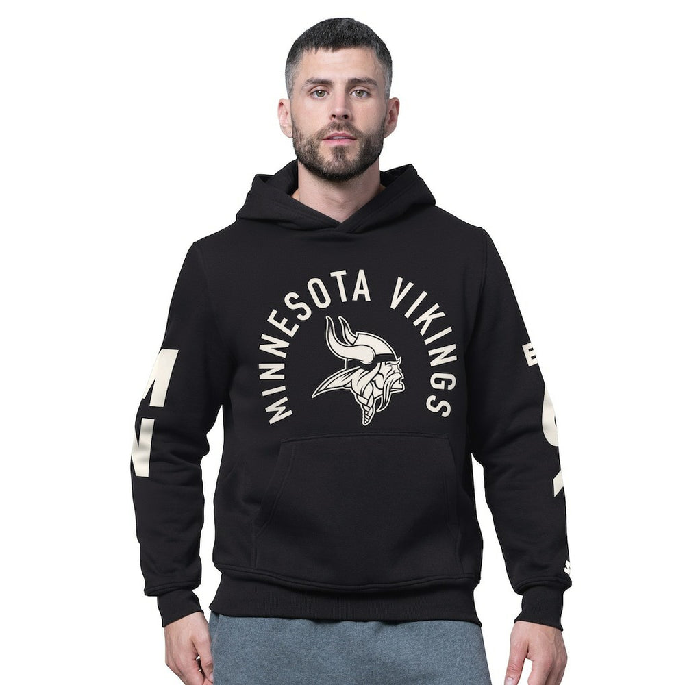 Starter Handoff Fleece Hoodie Sweatshirt - Minnesota Vikings