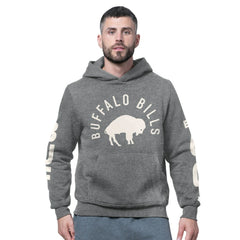 Starter Handoff Vintage Logo Fleece Hoodie Sweatshirt - Buffalo Bills