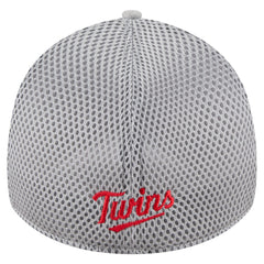 MLB Minnesota Twins New Era Visor Paint Splatter 39THIRTY Flex Hat