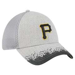 MLB Pittsburgh Pirates New Era Visor Paint Splatter 39THIRTY Flex Hat