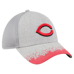 MLB Cincinnati Reds New Era Visor Paint Splatter 39THIRTY Flex Hat