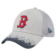 MLB Boston Red Sox New Era Visor Paint Splatter 39THIRTY Flex Hat