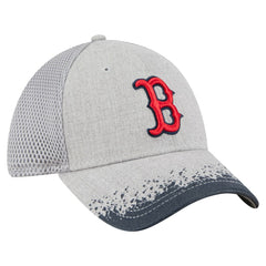 MLB Boston Red Sox New Era Visor Paint Splatter 39THIRTY Flex Hat
