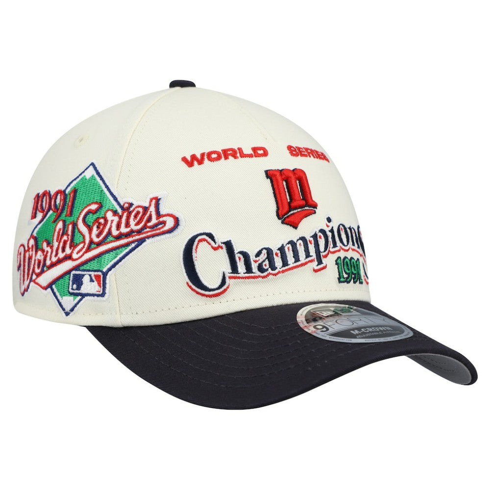 MLB Minnesota Twins New Era World Series 9FORTY M-Crown Adjustable Hat