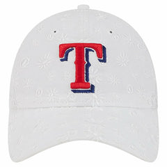 MLB Texas Rangers New Era Women's Floral Mesh 9TWENTY Adjustable Hat