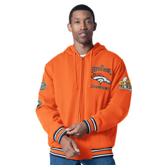 G-III Sports by Carl Banks Power Forward Commemorative Full-Zip Hooded Jacket - Denver Broncos
