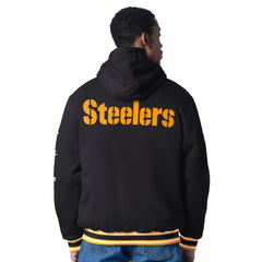 G-III Sports by Carl Banks Power Forward Commemorative Full-Zip Hooded Jacket - Pittsburgh Steelers