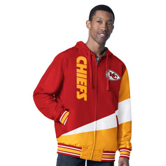 G-III Sports by Carl Banks Dual Threat Reversable Full-Zip Hooded Jacket - Kansas City Chiefs