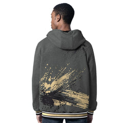 G-III Sports by Carl Banks Dual Threat Reversable Full-Zip Hooded Jacket - New Orleans Saints
