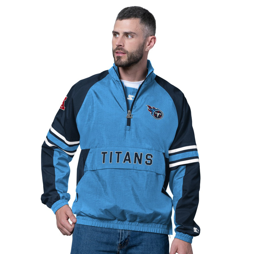 Starter Prospect Half-Zip Pullover - Tennessee Titans