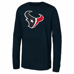 Youth Primary Logo Long Sleeve T-Shirt - Houston Texans