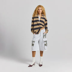 Off Season x NFL Women's Fleece Cargo Shorts - Green Bay Packers