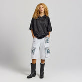Off Season x NFL Women's Fleece Cargo Shorts - Philadelphia Eagles